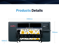 Impresora de sublimación de gran formato, impresora de transferencia de papel de tinte, ropa deportiva, textil, rollo a rollo, sublimación