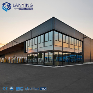 Edificio Prefabbricato in Metallo Personalizzato, Struttura in Acciaio Ingegnerizzata, Edificio Modulare Multipiano, Magazzino Stabile a Grande Campata - Product Image 1