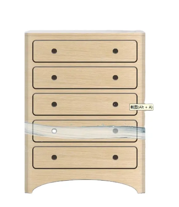 Berceau en rotin au design moderne pour poupée lit d'enfant en rotin nordique berceau en rotin lit d'enfant en bois pour chambre d'enfant