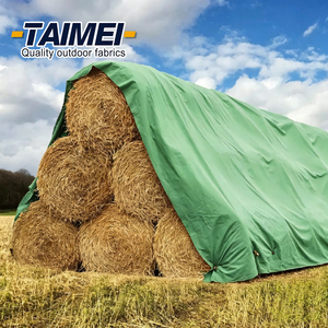 Bâche en polypropylène (PP) imperméable et respirante pour balles de foin, 140 GSM, résistante aux UV, non tissée, découpable pour l'agriculture - Product Image 1