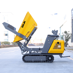 LIVRAISON GRATUITE <span class=keywords><strong>Mini</strong></span> Dumper sur Chenilles Hydraulique Diesel, Capacité 500kg 800kg, Transporteur Multifonctionnel, <span class=keywords><strong>Mini</strong></span> Camion Dumper sur Chenilles - Product Image 4