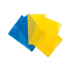Piège à insectes collant en plastique solide jaune et bleu résistant aux UV, non toxique, écologique, double taille 25x20CM avec <span class=keywords><strong>film</strong></span> de décollage - Product Image 6