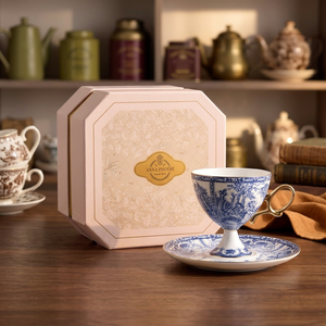 Tazón de arroz de lujo estilo Anna Downton Abbey, vajilla de alta gama - Product Image 1