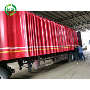 Telone di Copertura in PVC Anti-UV 1000D 2000D per Tenda Laterale di Camion con Accessori, Centina per Rimorchio - Product Image 3