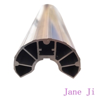 Profilé d'aluminium 6063T5 Extrusion d'aluminium personnalisée