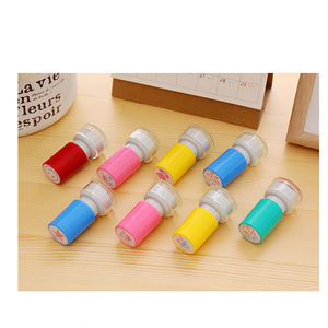 Tampons encreurs auto-encreurs en plastique 23mm avec logo personnalisé Jouet pour enfants et outil d'examen pour enseignants pour le bureau - Product Image 3