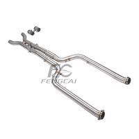Tuyau d'échappement intermédiaire en acier inoxydable de haute qualité pour BMW X5M X6M F95 F96 4.4T 2024+ – Amélioration du son du véhicule avec échappement arrière Cat