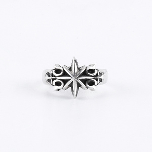 <span class=keywords><strong>Original</strong></span> Design Sechs-Sterne-<span class=keywords><strong>Ring</strong></span> für Männer Jungen, verstellbarer Metallring, coole Punk-Schmuck geschenke - Product Image 6