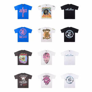 2025 yeni trendleri toptan Vintage artı boyutu erkek t-shirt erkekler için % 100% pamuk kısa kollu örme Unisex pamuklu t-shirt - Product Image 5