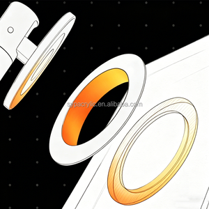 กล่องอะคริลิคคุณภาพสูง SYP สำหรับ <span class=keywords><strong>Michael</strong></span> <span class=keywords><strong>Jordan</strong></span> 1992 Upper Deck McDonald's PSA Mint 9 พร้อมวงแหวนแม่เหล็ก - Product Image 5