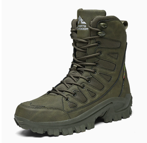 Definite AS33 DF22 YT outdoors ports tactical <b>boots</b> black khaki green Men All-Black High-Top Tactical <b>Hiking</b> <b>Boots</b> Breathable - Product Image 3