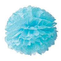 Personnalisé Décoration De Fête Mariage Anniversaire Fête Papier Pom Pom Boule de Nid D'abeilles De Papier De Lanterne de Papier Pompon Boule Fournitures De Fête