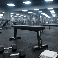 Banc plat de musculation POWER TIGER – Vente directe usine – Nouveauté pour le sport et le fitness