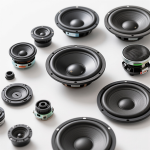 10인치 사각 듀얼 보이스 코일 서브우퍼 400와트 RMS 4+4 옴 자동차 베이스 스피커 자동차 서브우퍼 - Product Image 5