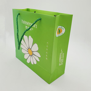 Túi Quà Tặng Giấy Kraft Màu Nâu Trắng Hàng Tạp Hóa Bán Buôn In Logo Tùy Chỉnh Có Tay Cầm Bao Bì Bề Mặt Công Nghiệp - Product Image 4