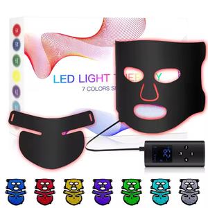 Phenitech, красная и синяя и желтая маска для подтяжки лица, Латинская американская силиконовая маска для шеи, спектрометр с косметической маской для шеи - Product Image 6