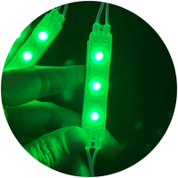 Lentille de matériel publicitaire rétroéclairage à 160 degrés DC12V 66x12mm Modules LED pour lettres de canal pour Source de conception de lumière LED
