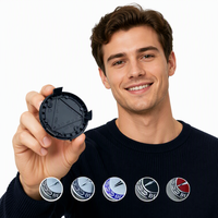 Cache-moyeu de roue de voiture 75 mm à 3 broches avec emblème Mercedes-Benz AMG GLK GLE GLC W203 W206 W220 W205 W211 W212 201