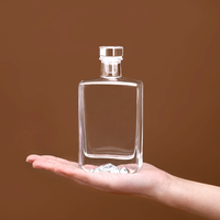 Étiquettes en métal étain sur mesure de qualité supérieure 100 ml 200 ml 750 ml 700 ml pour bouteilles en verre de rhum, whisky, vodka, gin et spiritueux