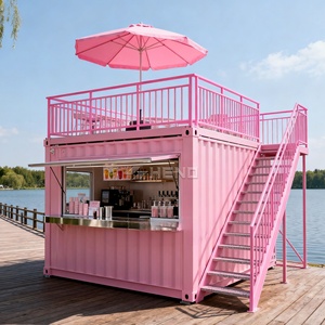 Chiosco Container Moderno Personalizzato per Caffetteria e Snack Bar, Popolare e <span class=keywords><strong>in</strong></span> <span class=keywords><strong>Vendita</strong></span> - Product Image 1