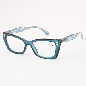 Lunettes de lecture œil-de-chat unisexe tendance 2025 START RP4024 OEM, personnalisables, légères, monture PC, verres AC, charnière à ressort, CE BSCI - Product Image 2