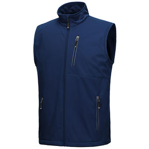 Men's Custom Lightweight Golf Jacket High Quality Reversible Breathable Casual Style Winter Waterproof <b>Vest</b> Pocket Sleeveless - Product Image 2