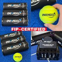 Balles de padel approuvées par la FIP, qualité professionnelle, pour les joueurs de padel professionnels