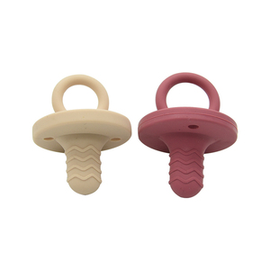 <span class=keywords><strong>Amazon</strong></span> Venta caliente 100% de grado de alimentos nuevos productos no tóxico, libre de BPA <span class=keywords><strong>silicona</strong></span> bebé chupete dentición - Product Image 5