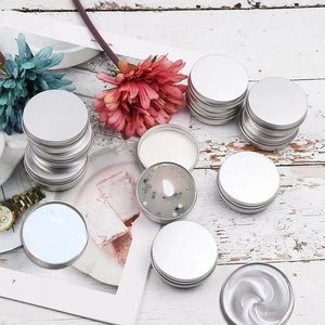 Hộp đựng nến kim loại rỗng 50ml 1.7oz, lon nhôm, hộp thiếc đen dùng làm hộp đựng son dưỡng môi - Product Image 2