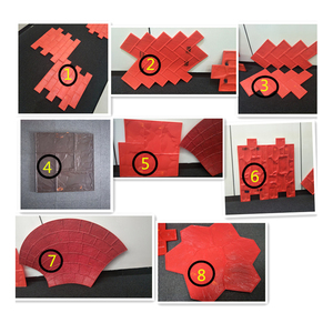 Stampi per <span class=keywords><strong>Impronte</strong></span> e Texture su Cemento in Vendita, Stampi in Resina Poliuretanica per Calcestruzzo - Product Image 3