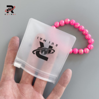 Échantillons gratuits, bijoux personnalisés, emballage long en plastique, sac en PVC transparent avec fermeture éclair, pochette pour bijoux, sac à fermeture éclair pour perruque