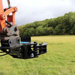 Penggali mini pemuat roda kemudi selip untuk gunting pohon hydraululis - Product Image 6