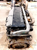 Moteur diesel Common Rail MC13 d'occasion à faible kilométrage, ensemble complet 480HP 540HP pour pièces de réparation de tracteurs et camions bennes SINOTRUK