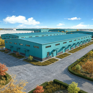 Parque Logístico Prefabricado sin Columnas con Estructura de Acero, Almacén para Carga Industrial Pesada - Product Image 1