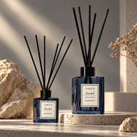 Diffuseur de parfum en rotin AIKUN, formule minimaliste sans alcool, huiles essentielles naturelles, commande en gros