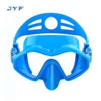 Masque de plongée ergonomique de bonne qualité JYF pour adultes, lunettes de plongée avec tuba