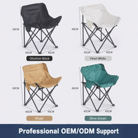 Chaise lune pliable avec 90 % d'économie d'espace, tissu haute densité et structure extérieure portable