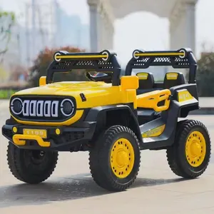 Wholesale Electric Kids Toy Car 4 Wheel Drive Huge Jeep Ride on Car for 6 Years Old Child