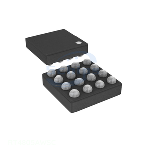 Composant électronique de gestion de l'alimentation (PMIC) CI REG BOOST ADJ 2A 16WLCSP RT4805AWSC Original Service complet 16 UFBGA, WLCSP - Product Image 1