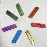 Couteau à gravité Radish, best-seller TikTok, en métal 3Cr13, couteau pliant multifonctionnel pour l'extérieur/le camping