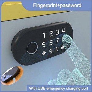 TIMMY Fingerprint Password RFID Cabinet Locks Biometric Keyless ABS Case 10 Fingerprint Capacity Battery Operated Drawer Locks - Product Image 4