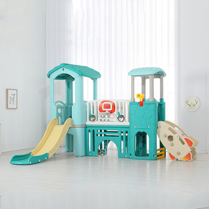 Aire de jeux Feelkids pour tout-petits, intérieure/extérieure, avec toboggan pour parc d'aventure, maternelle, en matériau PE durable - Product Image 4
