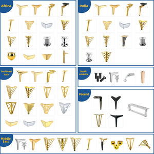 Professionele Chroomgoud Metalen Meubelen Hardware Voeten Verdikte Sofa Koffietafel Bed Tv Kast Poten Modern Design Woonkamer - Product Image 6