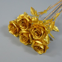 Golden Rose Bobo ballon fleur Saint Valentin 2024 décoration fleur éternelle