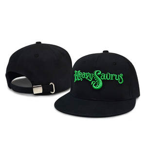 Custom <b>Kids</b> Snapback Hat Flat Brim <b>Baseball</b> <b>Cap</b> Flat 3D Embroidery Logo Snapback Hat for <b>Kid</b> - Product Image 1