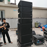 Haut-parleur Line Array Mono Extérieur Étanche en Bois, Série KSL, Haute Puissance, Impédance 8 Ohms, Garantie 3 Ans, Qualité Supérieure LS3