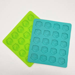 BHD-20 cavidades reutilizables en forma de cerdo 3D, sin BPA, moldes de silicona para Chocolate, caramelo, <span class=keywords><strong>Fondant</strong></span> - Product Image 4