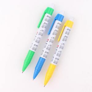 Stylo calendrier promotionnel personnalisé à bas prix - Product Image 1