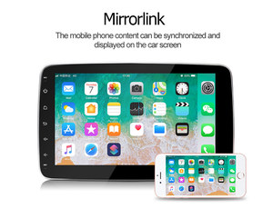 Autoradio 1 Din 9 '10 "doble Din Multi TouchGM Auto estéreo música MP4 <span class=keywords><strong>Mp5</strong></span> Universal Android 12 360 grados giratorio coche Dvd pantalla - Product Image 4