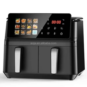 <span class=keywords><strong>Friteuse</strong></span> à air numérique intelligente AOJA Design à double zone, 8L, 12L, 10L, sans huile, avec écran LCD, bon prix - Product Image 2